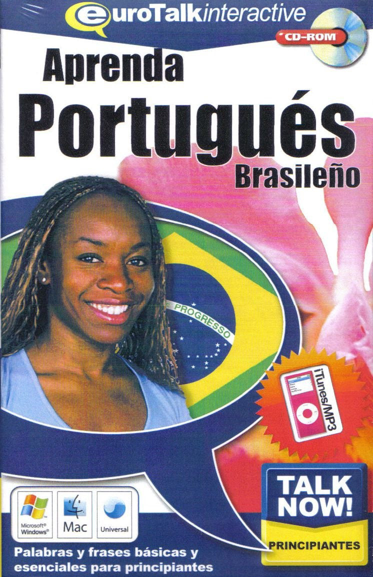 Talk Now Learn Brazilian Portuguese: Essential Words and Phrases for Absolute Beginners (PC/Mac)