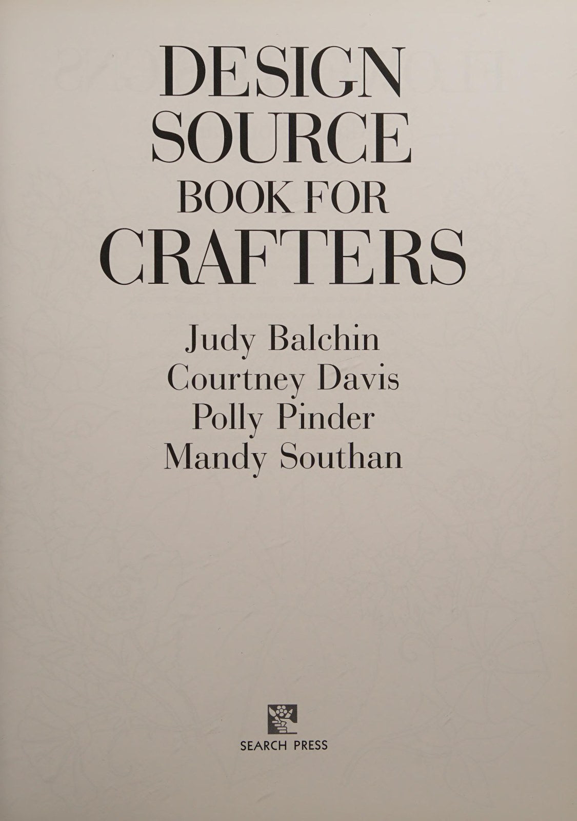 Design Source Book for Crafters
