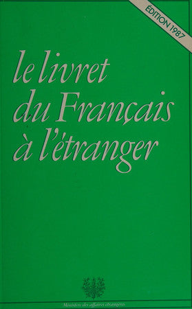 le livret du francais letranger 6 edition de ministere des affaires etrangeres pela minist