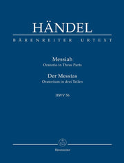 BARENREITER HÄNDEL G. F. - MESSIAH ( DER MESSIAS) HWV 56 - CONDUCTEUR DE POCHE Classical sheets Pocket score
