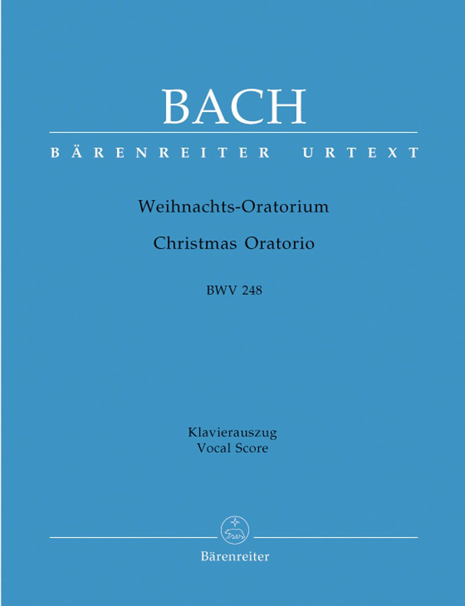 BARENREITER BACH J.S. - ORATORIO BWV 248 - VOCAL SCORE Classical sheets Choral and vocal ensembles