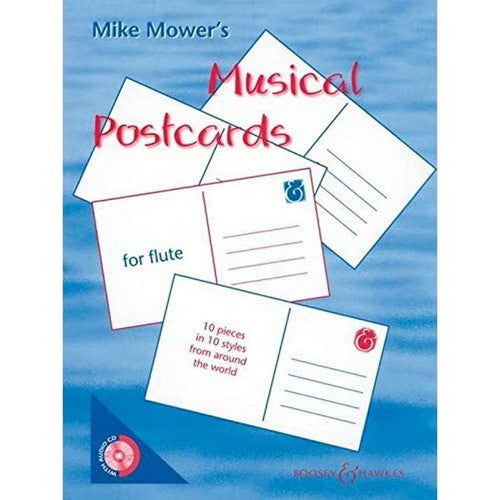Musical Postcards: 10 pieces in 10 styles from around the world. flute (and piano ad libitum).