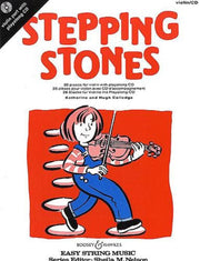 Stepping Stones - 26 pieces for beginners - Easy String Music - violin - edition with CD