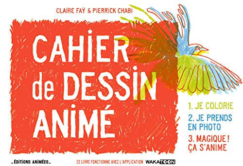 Cahier de dessin animé