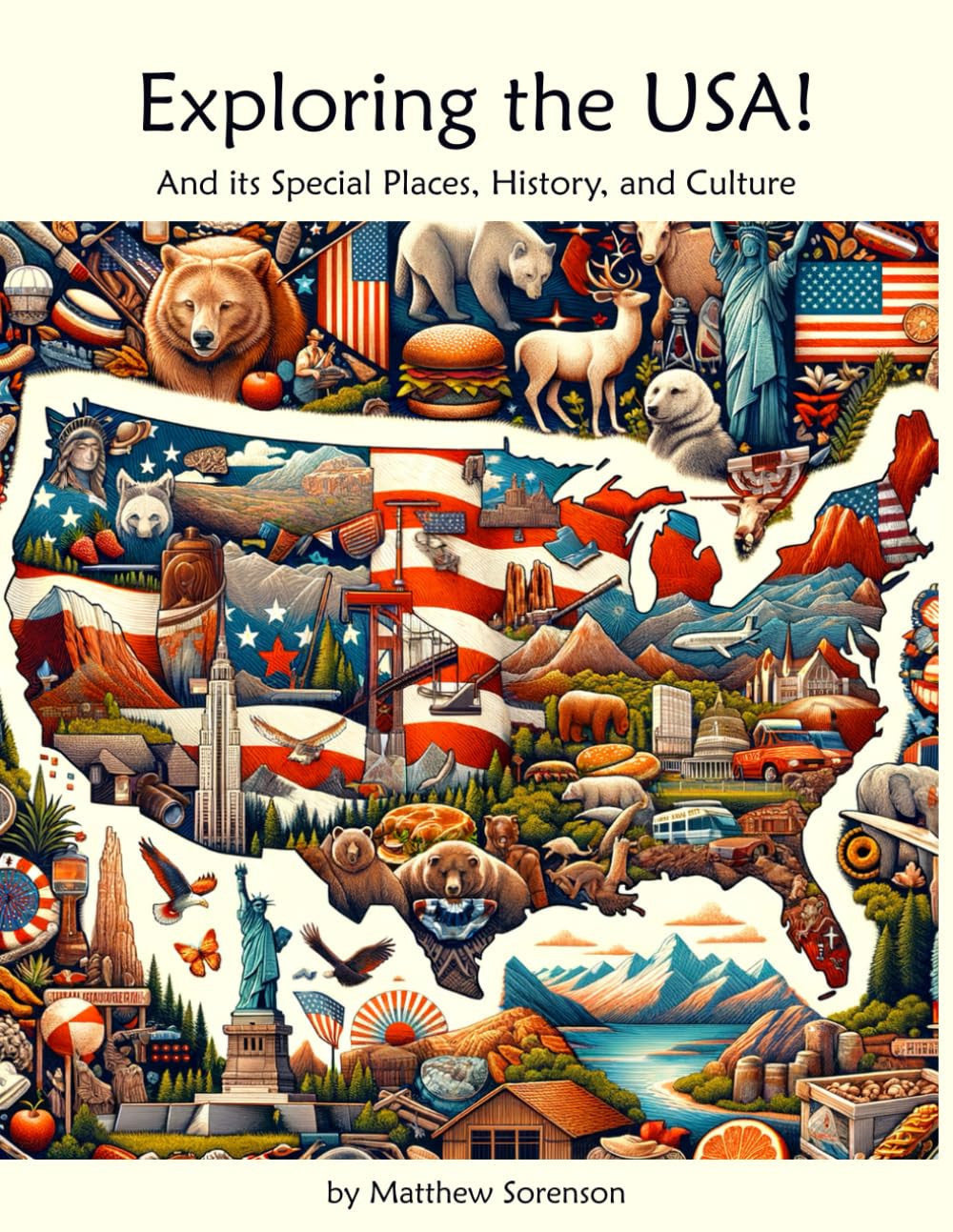 Exploring the United States Workbook For Curious Kids: A Fun, Interactive Guide to America's Special Places, Culture, and History! (Exploring the World for Curious Kids)