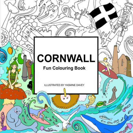 CORNWALL: FUN COLOURING BOOK