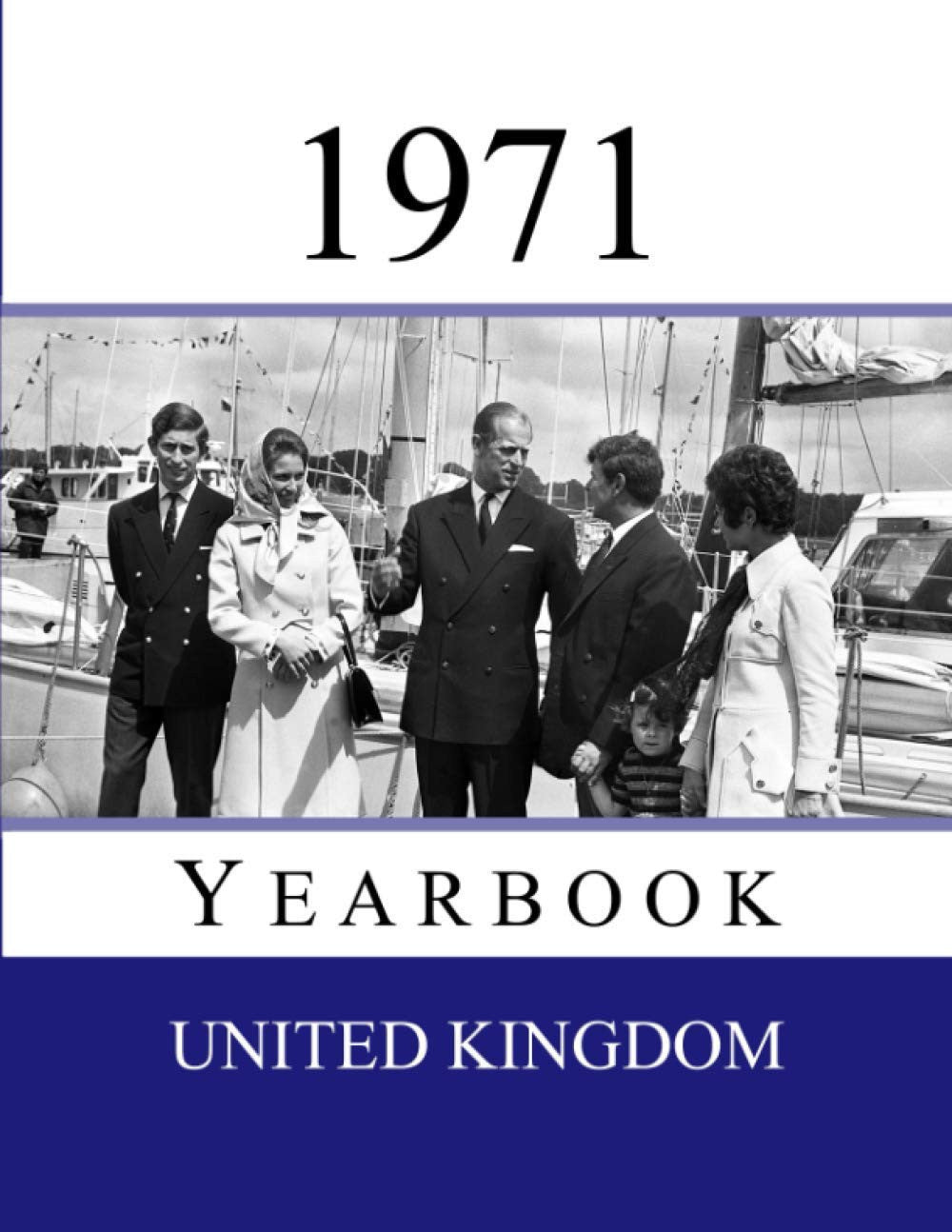 1971 UK Yearbook: Original book full of facts and figures from 1971 - Unique birthday gift / present idea.