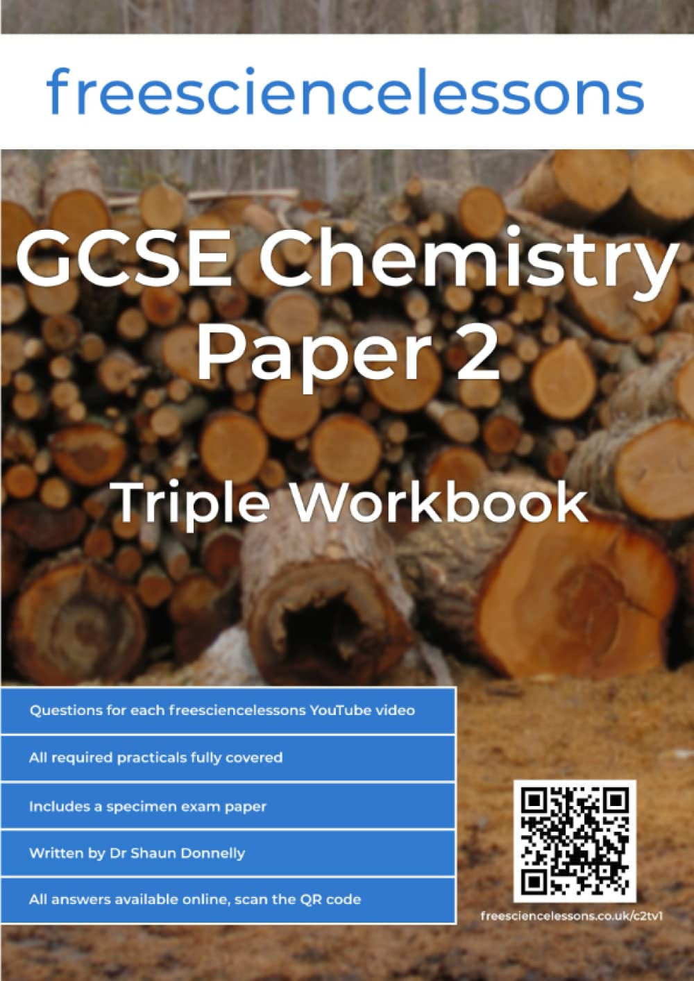 Freesciencelessons GCSE Chemistry Paper 2: Triple Workbook (Freesciencelessons GCSE Triple Science)