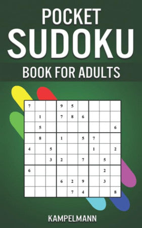 Pocket Sudoku Book for Adults: 250 Easy, Medium & Hard Sudokus - A5 Size
