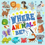Where Could The Animals Be?: Search and Find animals activity book for 2-4 Year Olds