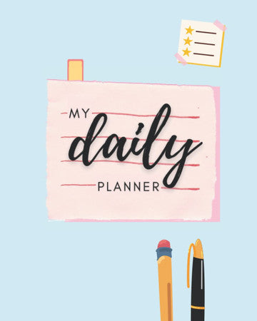 The ADHD Planner: Daily planner for ADHD adults to help with time management and the disorganized mind