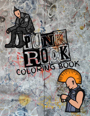 Punk Rock Coloring Book: For Adults, Adult Coloring Book
