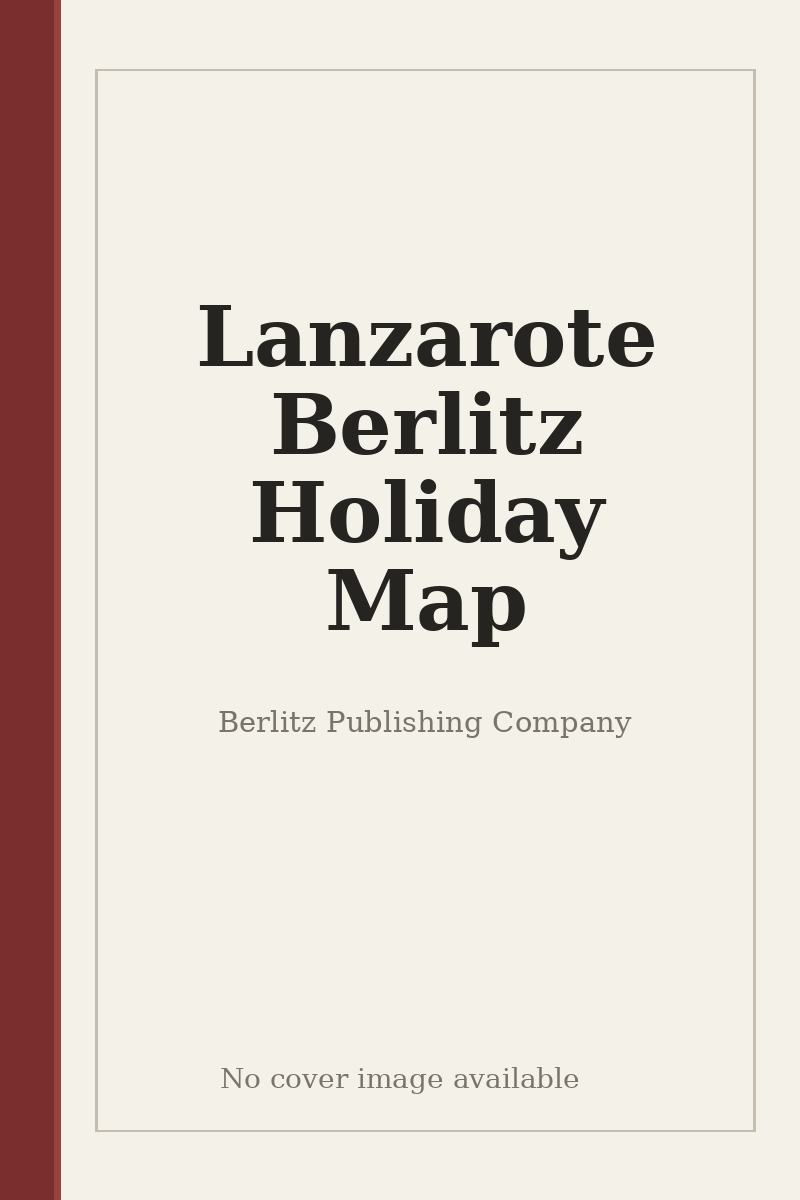 Lanzarote Berlitz Holiday Map - no cover image available