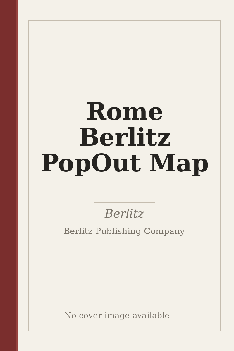 Rome Berlitz PopOut Map - no cover image available