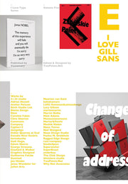 I Love Type 05: Gill Sans: 5