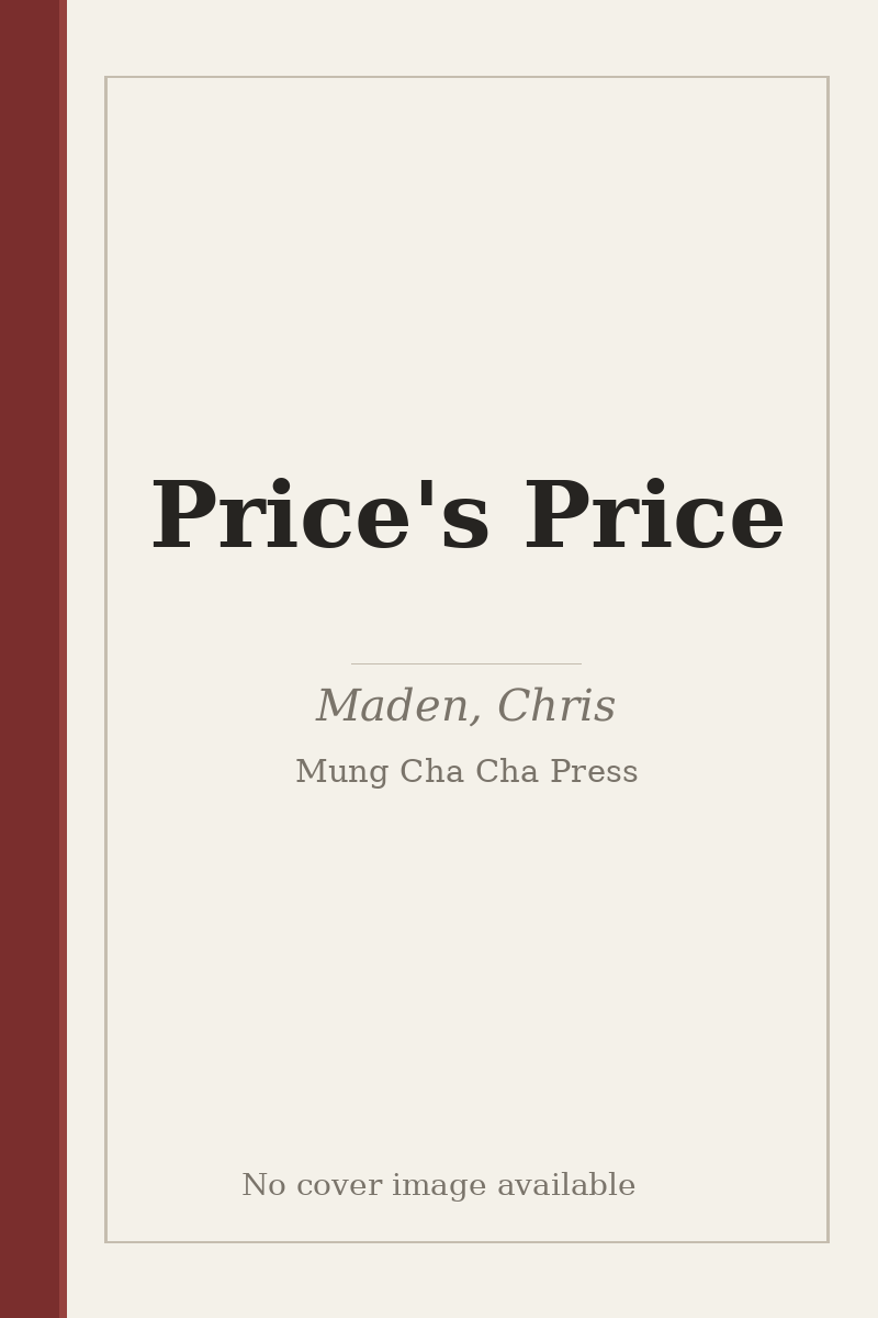 Price's Price - no cover image available