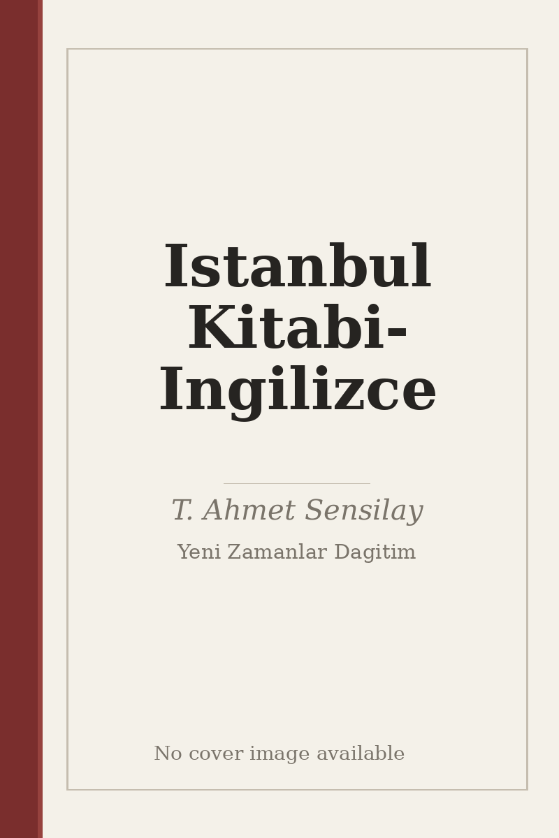 Istanbul Kitabi-Ingilizce - no cover image available