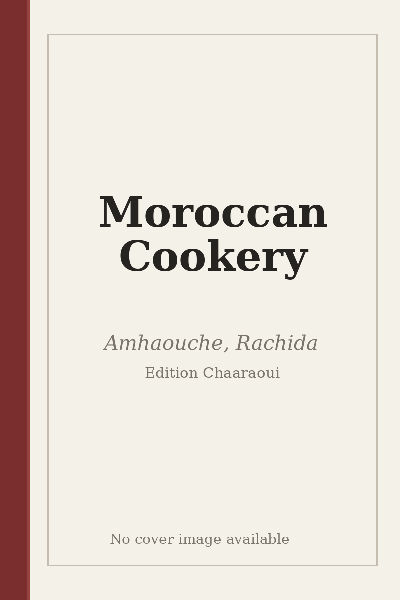 Moroccan Cookery - no cover image available